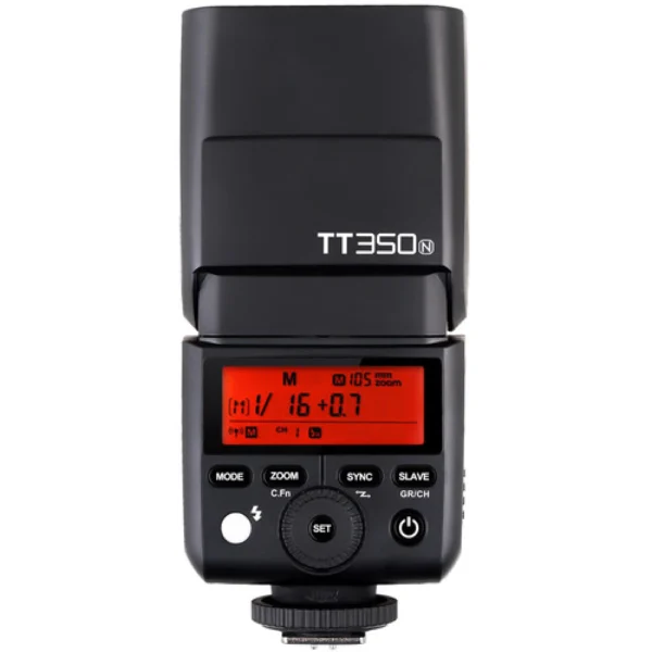 flash godox tt350 para nikon flash godox tt350 para nikon