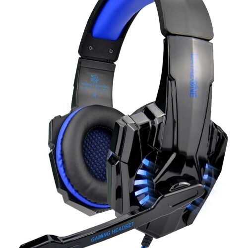 auriculares estéreo con cable datazone g9000 – azul