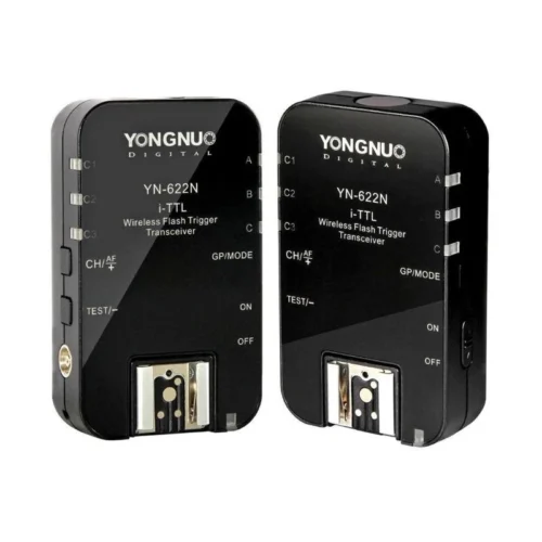 rádio flash yongnuo yn 622n ii i ttl nik