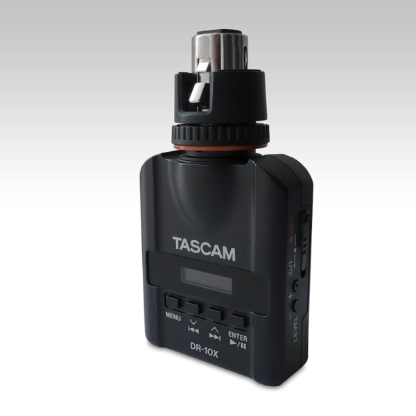 gravador tascam dr 10x micro plug on